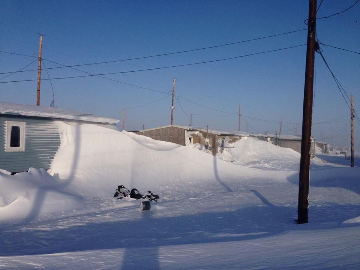 Kaktovik digs out after frigid storm buries Arctic community ...
