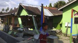 10-foot tsunami sweeps away homes on Indonesian island 