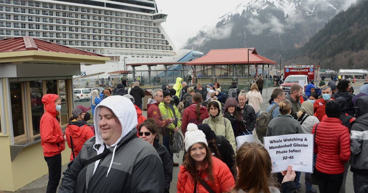 Alaska’s 1st large cruise ship of the season arrives as industry hopes for revival