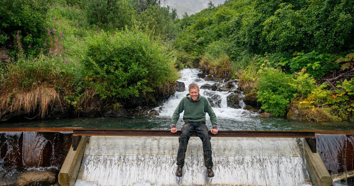 An Anchorage man spent more than a decade planning and building a micro-hydropower project in his backyard. Now, it can power more than 300 home...