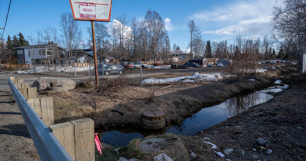 Much of a creek that once ran through Anchorage is now in underground pipes. A group wants to return it to the daylight.