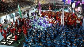 With streamers and fanfare, the Arctic Winter Games open in Mat-Su