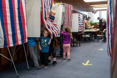 Photos: Election day in Alaska
