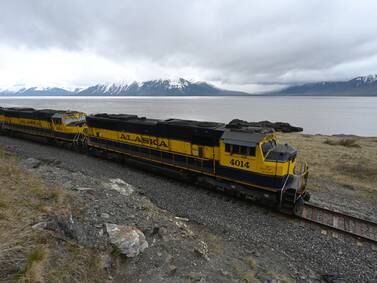 Touring by train is a fantastic way to see Alaska in the spring