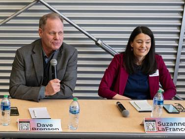 WATCH: Hear from Bronson and LaFrance in livestreamed Anchorage mayoral runoff debate