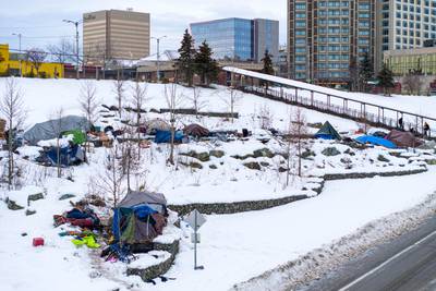 Can Anchorage’s next mayor get the homeless response out of ‘crisis mode’?
