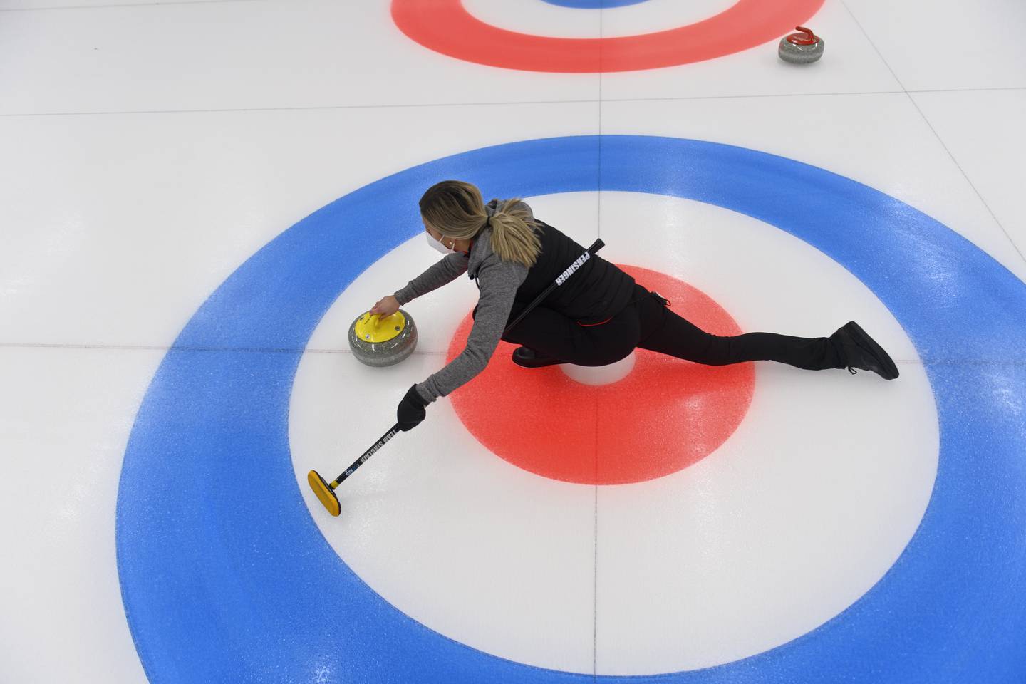 Vicky Persinger, curling, Fairbanks Curling Club, Olympics, Olympian