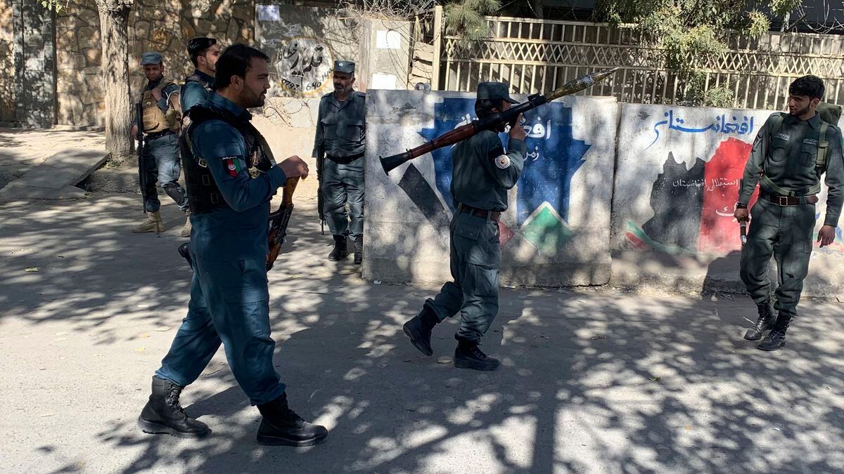 Daylong attack on Afghan university leaves at least 22 dead, 22 wounded