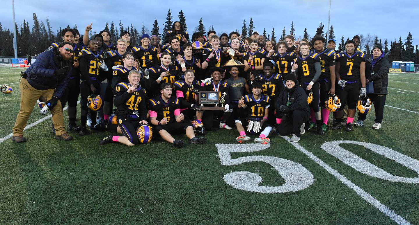 State Football, D II, Soldotna, Lathrop, Andre Williams 
