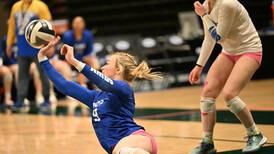 A team without a gym: Monroe Catholic earns first-round win at Alaska 3A volleyball tournament