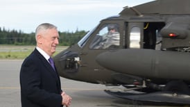 US must ‘up its game’ in the Arctic, defense secretary says during Alaska stopover
