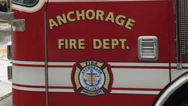 Anchorage firefighters douse small brush fire near Service High School