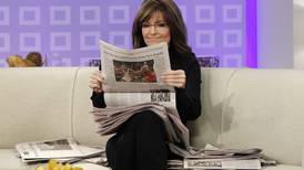 Competing TV hosts Palin, Couric avoid potshots