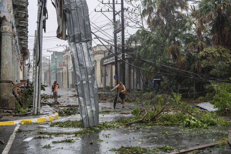 Hurricane Ian thrashes Cuba, forecast to strengthen on its way to Florida