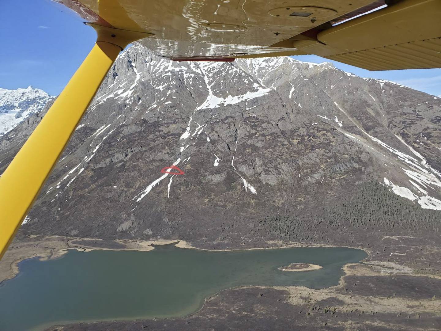 Wrangell St. Elias National Park and Preserve Donoho Peak rescue injured hiker snow avalanche slide