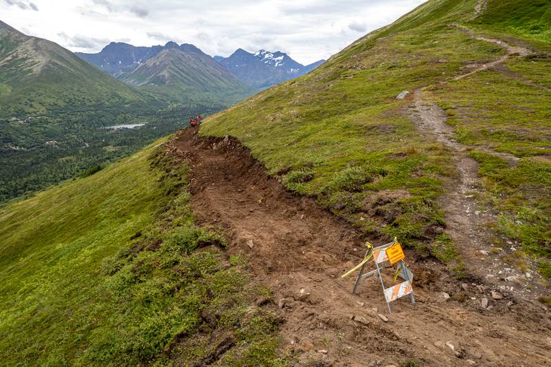 New trail will increase access to alpine terrain in Chugach State Park but draws objections from neighbors