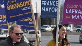 Anchorage mayor’s race heads to second round, with Bronson and LaFrance set for May runoff