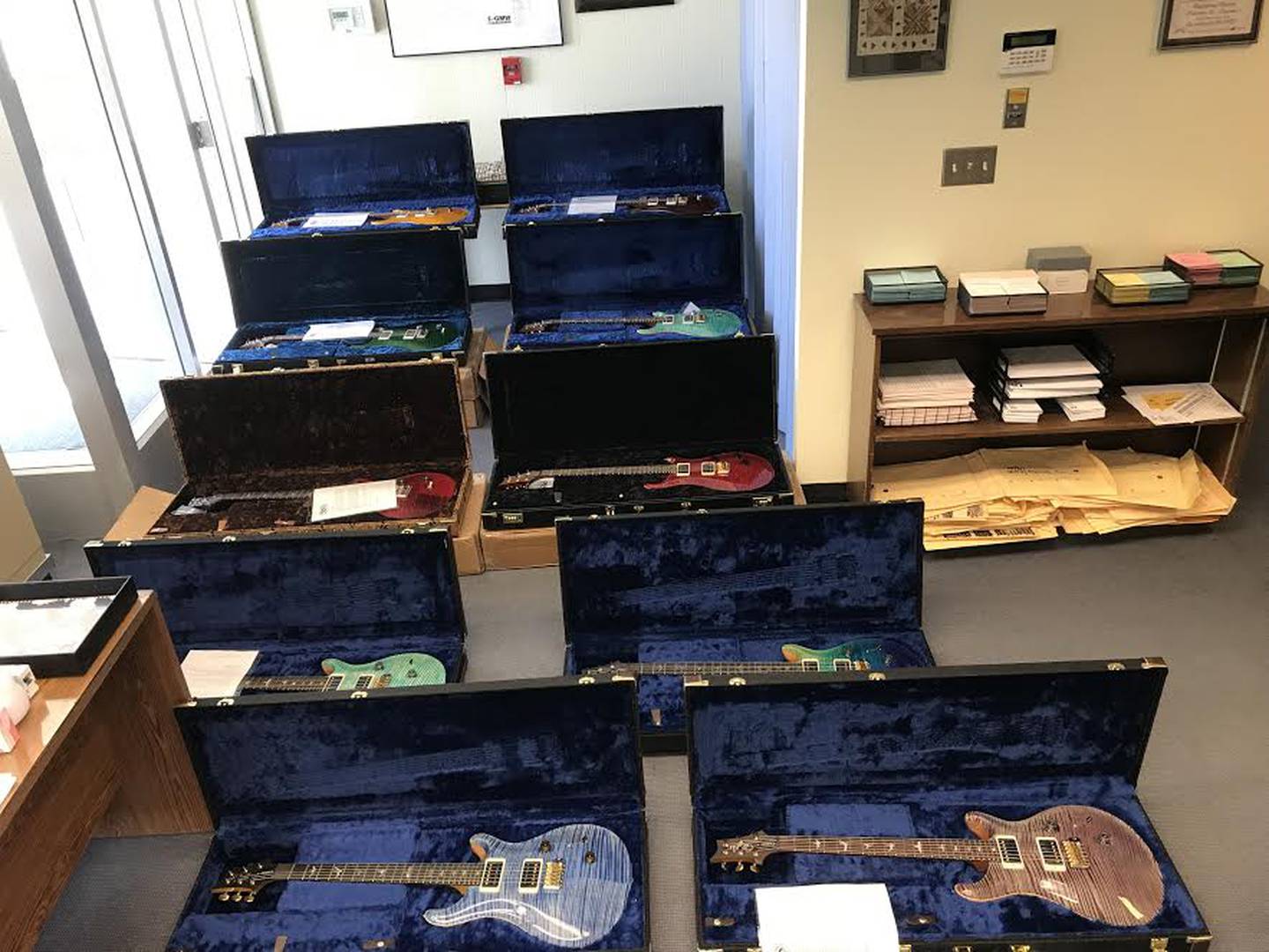 Anchorage School District guitar donation