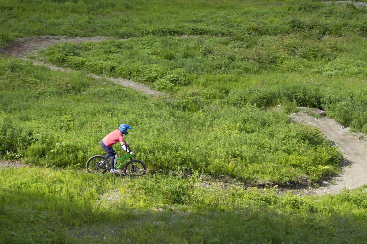 A newbie discovers that mountain biking is crazy fun Anchorage Daily News