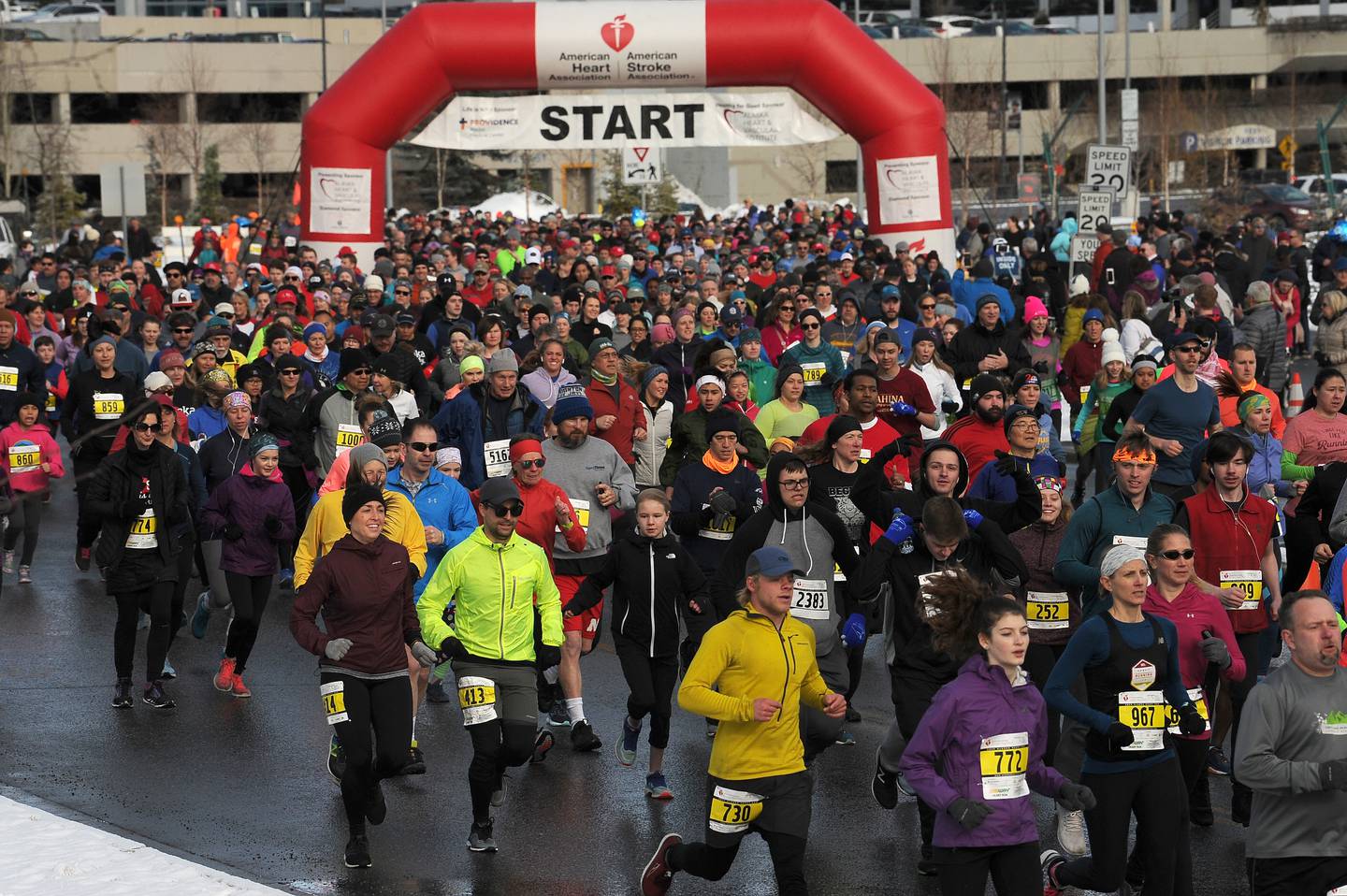 2019 Heart Run, Race, University of Alaska Anchorage, Alaska Pacific University, Race, Heart Run