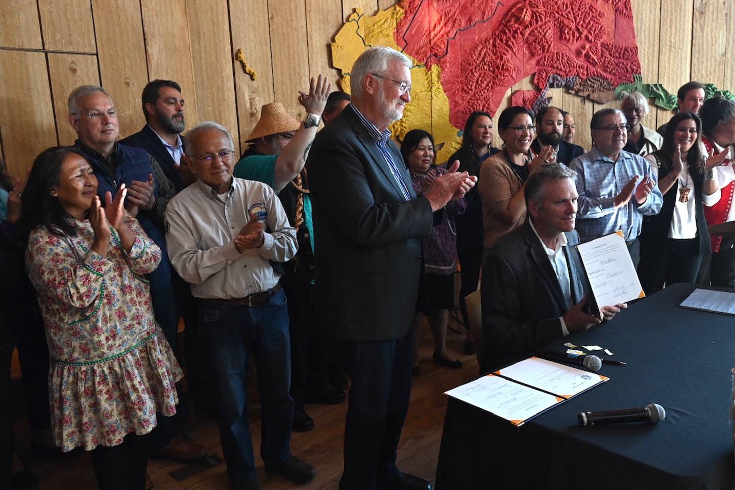 Dunleavy bill signing tribal recognition bill