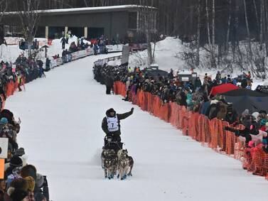 Iditarod takes off from Willow as racing officially gets underway