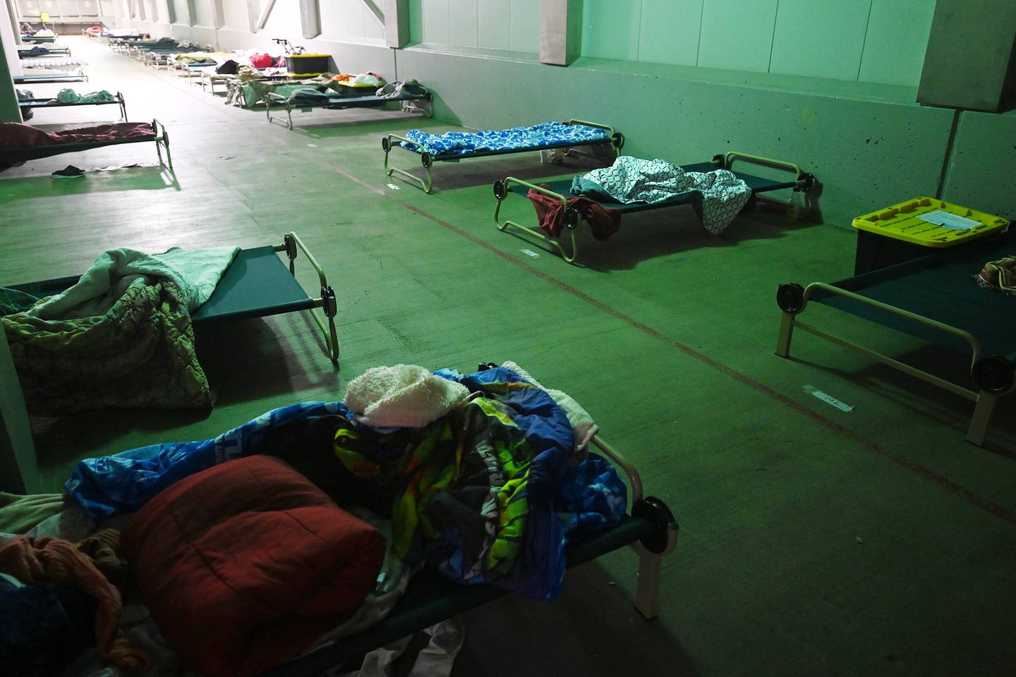 Sullivan Arena homeless shelter