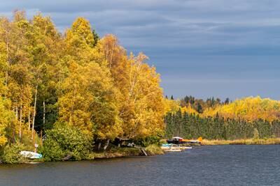 Photos: Fall colors pop in Anchorage