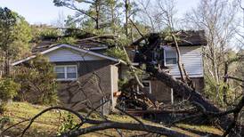 Tornadoes fueled by record warmth wreck homes in US South, killing two