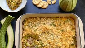 Squash is abundant now. This casserole with buttery crackers is a seasonal indulgence.