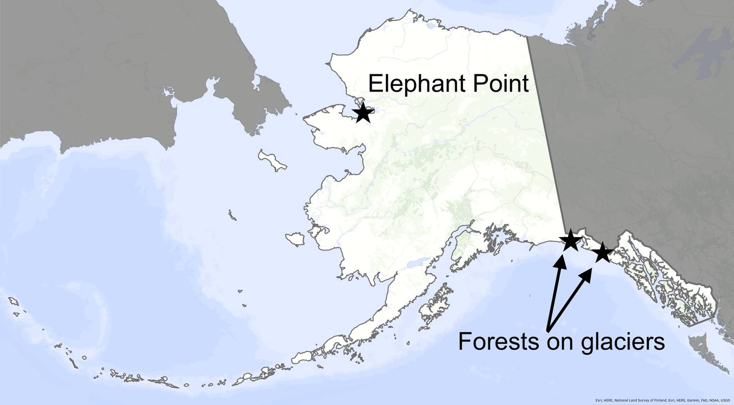 Elephant Point locator map