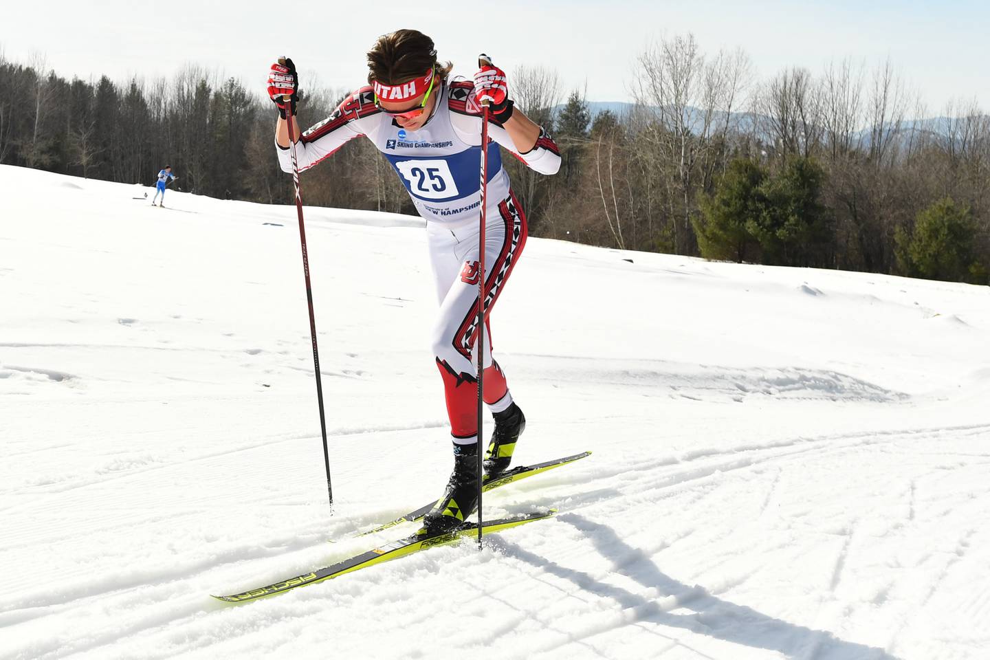 Luke Jager NCAA Ski race