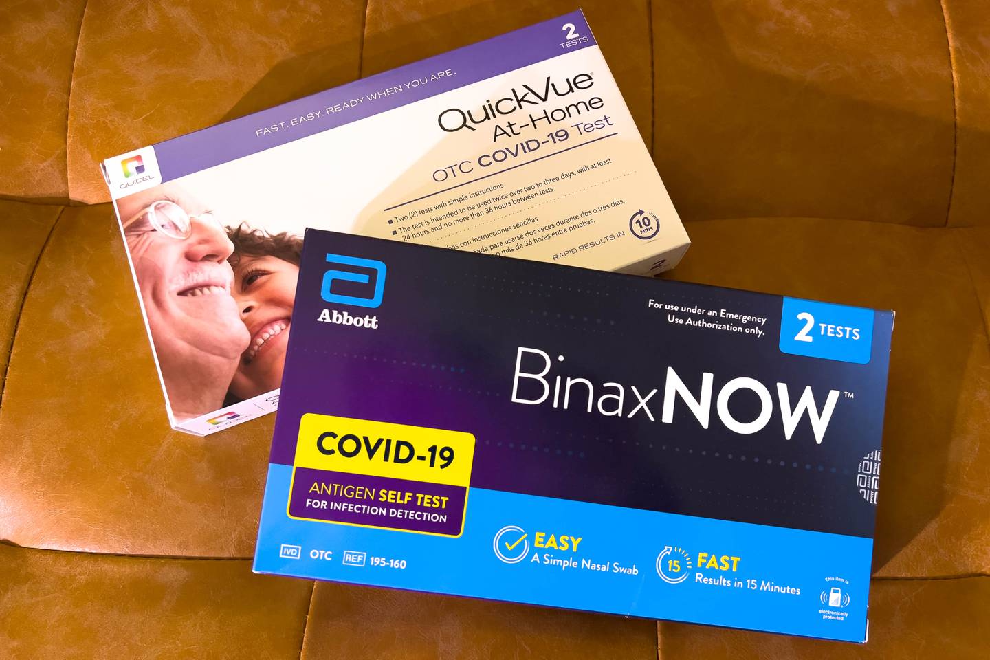 Binax, BinaxNow, QuickVue, Quidel, antigen test, covid, covid test, covid testing, covid-19, rapid antigen test, rapid covid test