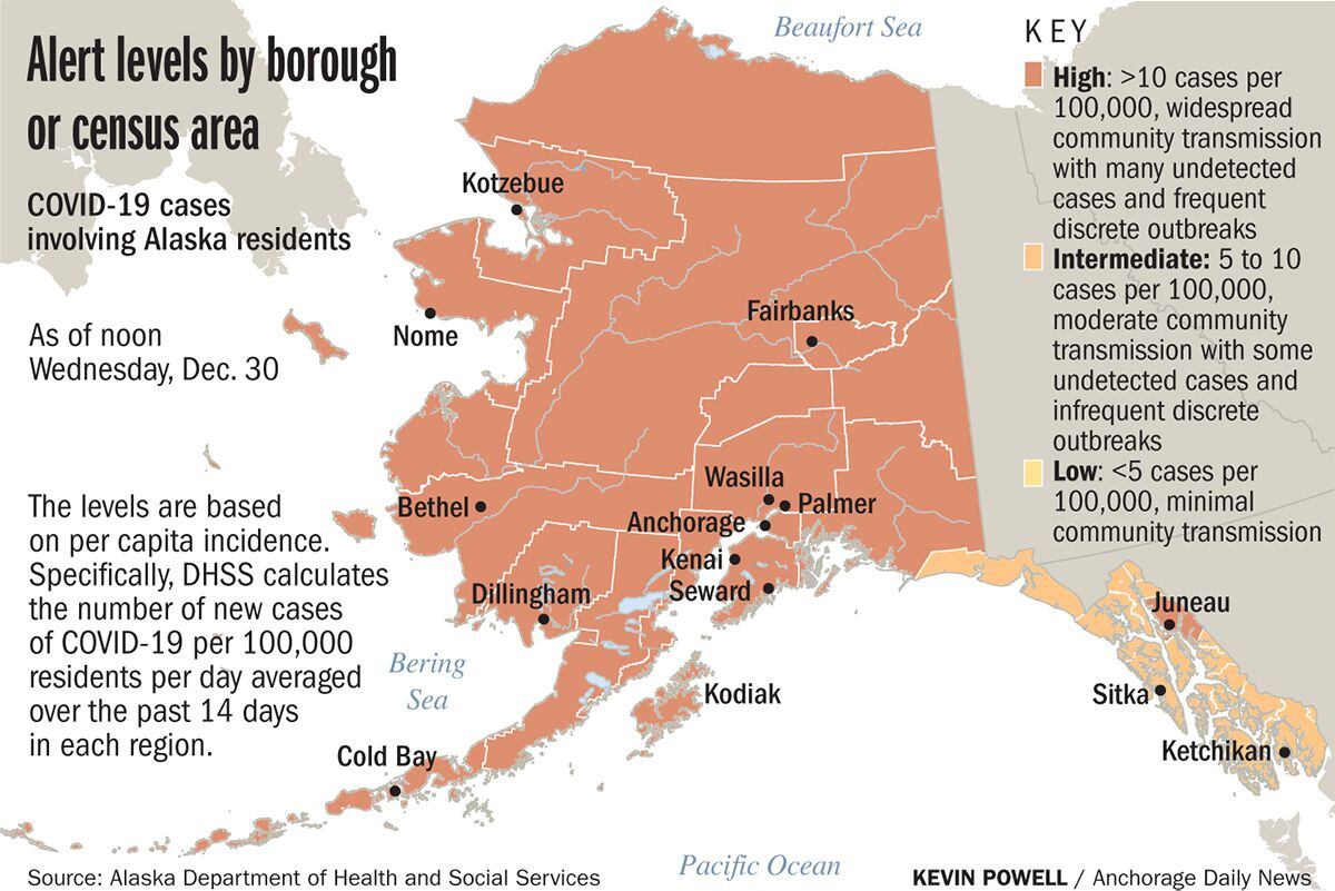 COVID-19 Detection in Alaska: 2 Deaths, 374 New Infections Reported Wednesday