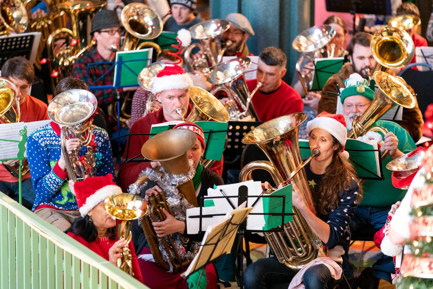 Christmas, Tuba Christmas, holiday, holidays