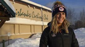 With world-class skill and hometown pride, a Fairbanks curler slides toward Beijing