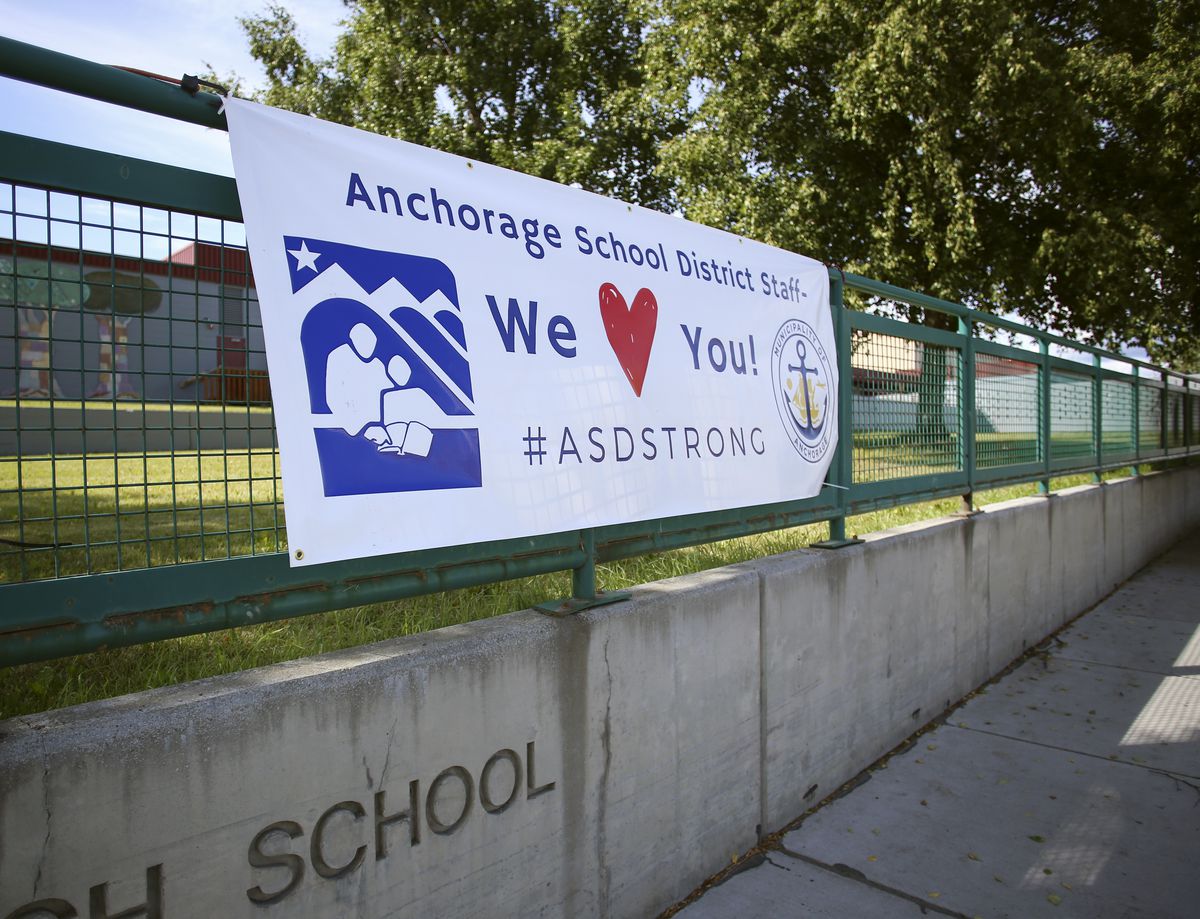 Anchorage School District will begin year with onlineonly classes