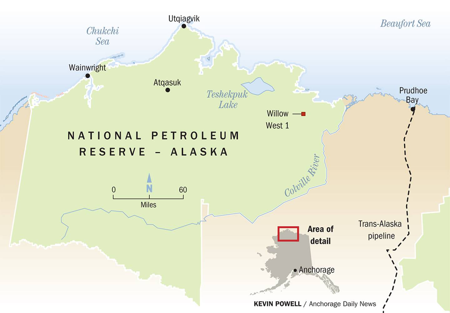 Biden locator map National Petroleum Reserve Alaska NPR-A NPRA oil gas drilling Willow