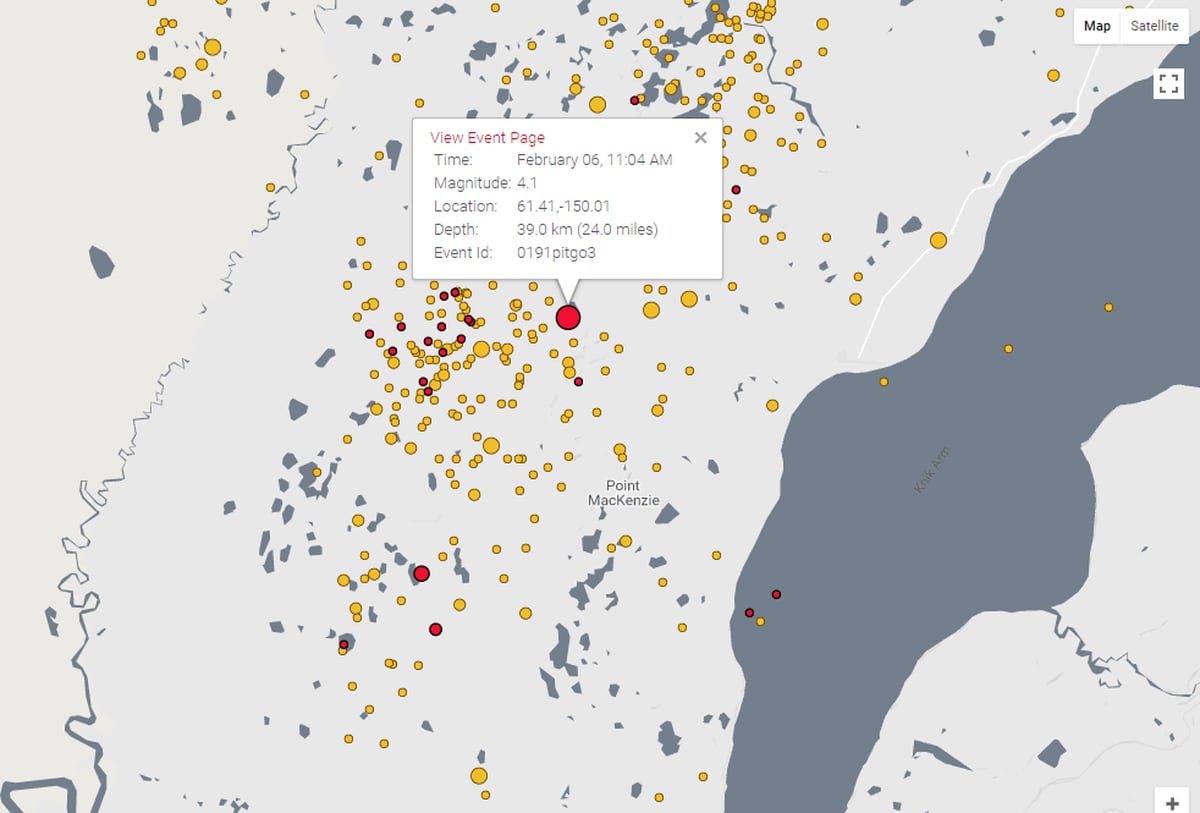 2 more aftershocks strike Anchorage within a half-hour