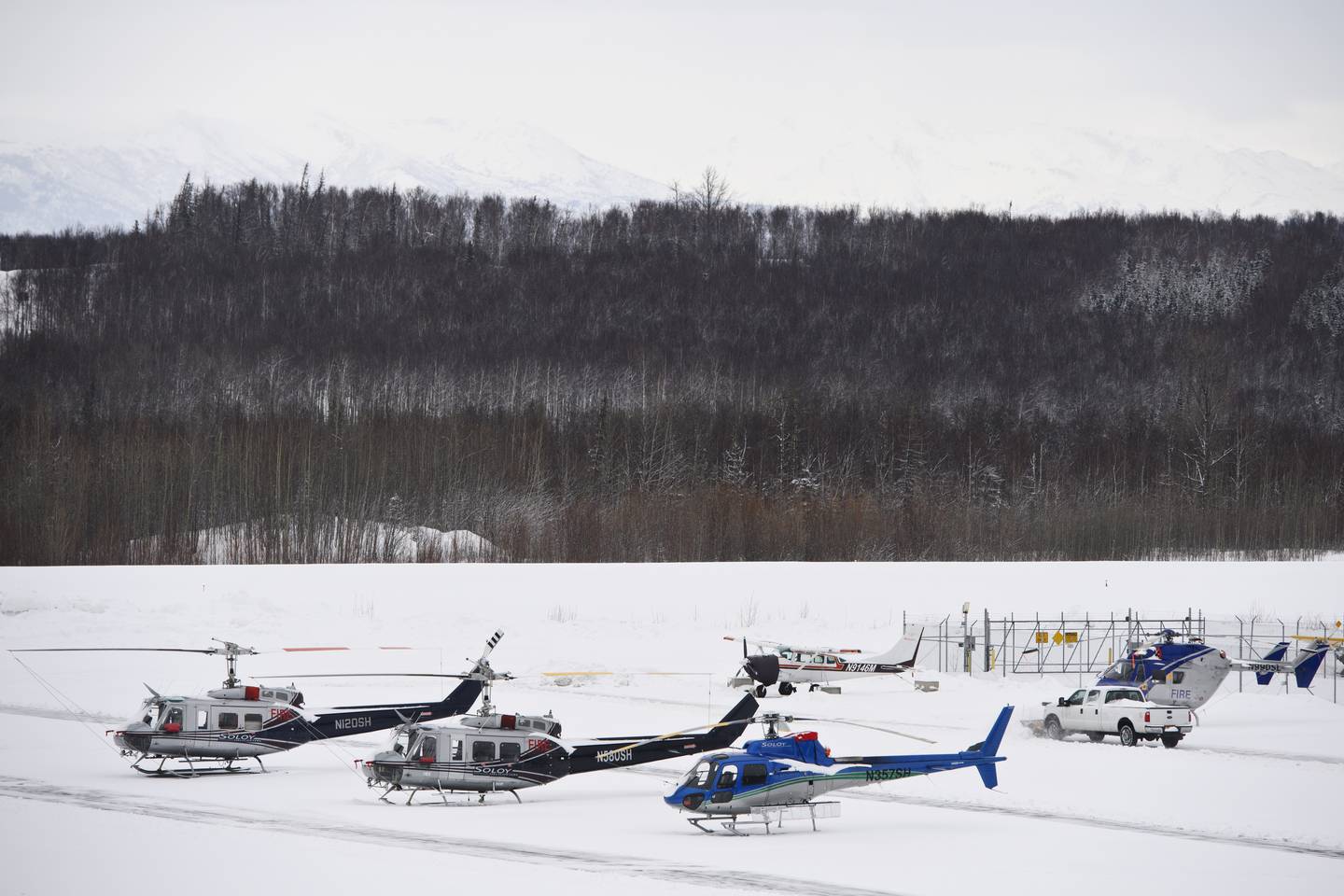 Soloy Helicopters, Wasilla Airport