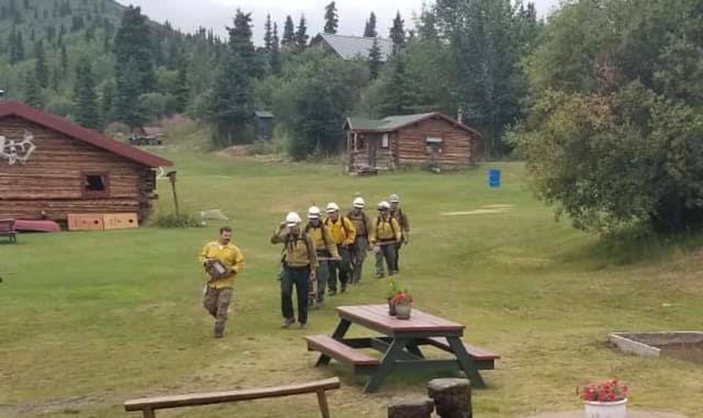 Rainy Pass Lodge Firefighters