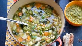 Soup season is here. Give your garden veggies a flavor boost with a pistou