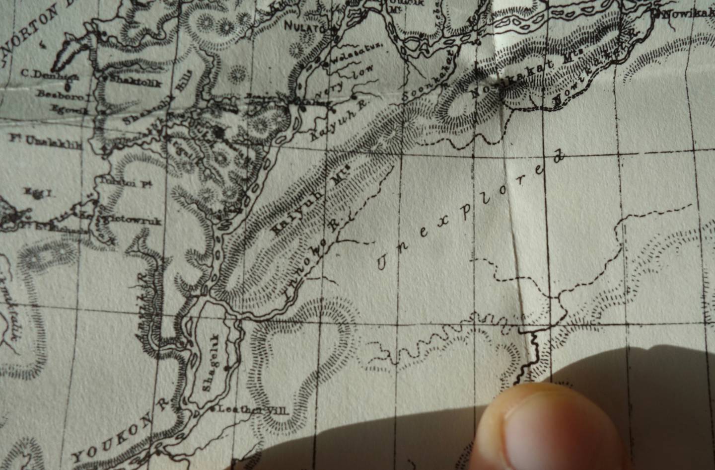 William Dall map detail