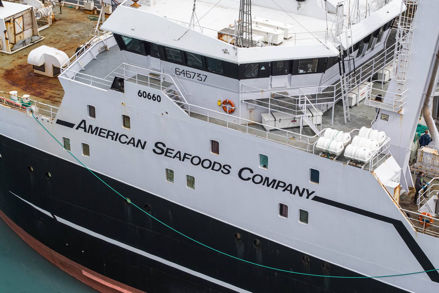 American Seafoods, American Seafoods Company, American Triumph, COVID19, coronavirus, covid-19, fishing boat, seward, ship