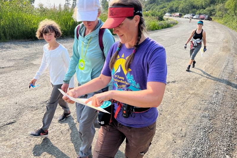 With map in hand, Anchorage residents of all skill levels navigate the sport of orienteering