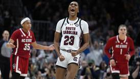 South Carolina women stay perfect, surge past N.C. State 78-59 to reach NCAA title game