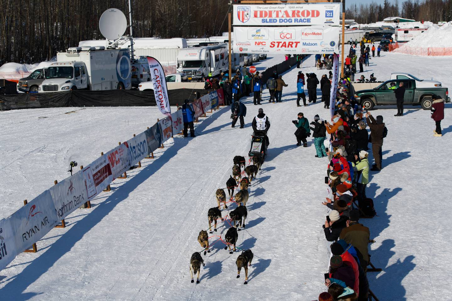 Iditarod 2021, Iditarod Trail Sled Dog Race, Willow, musher