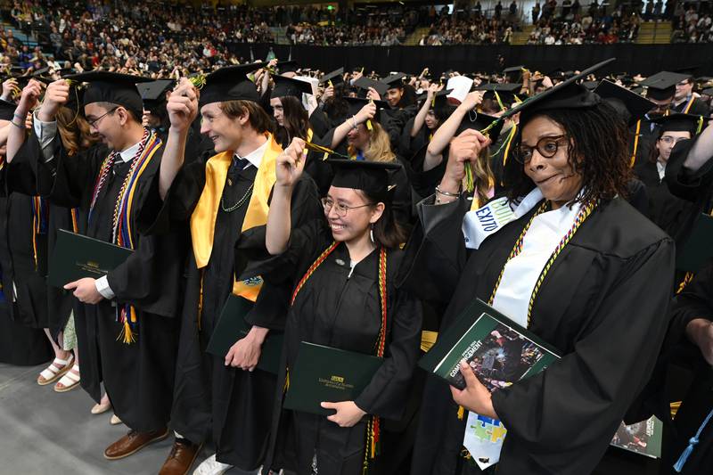 Photos: Students walk the stage in UAA’s 2024 spring commencement
