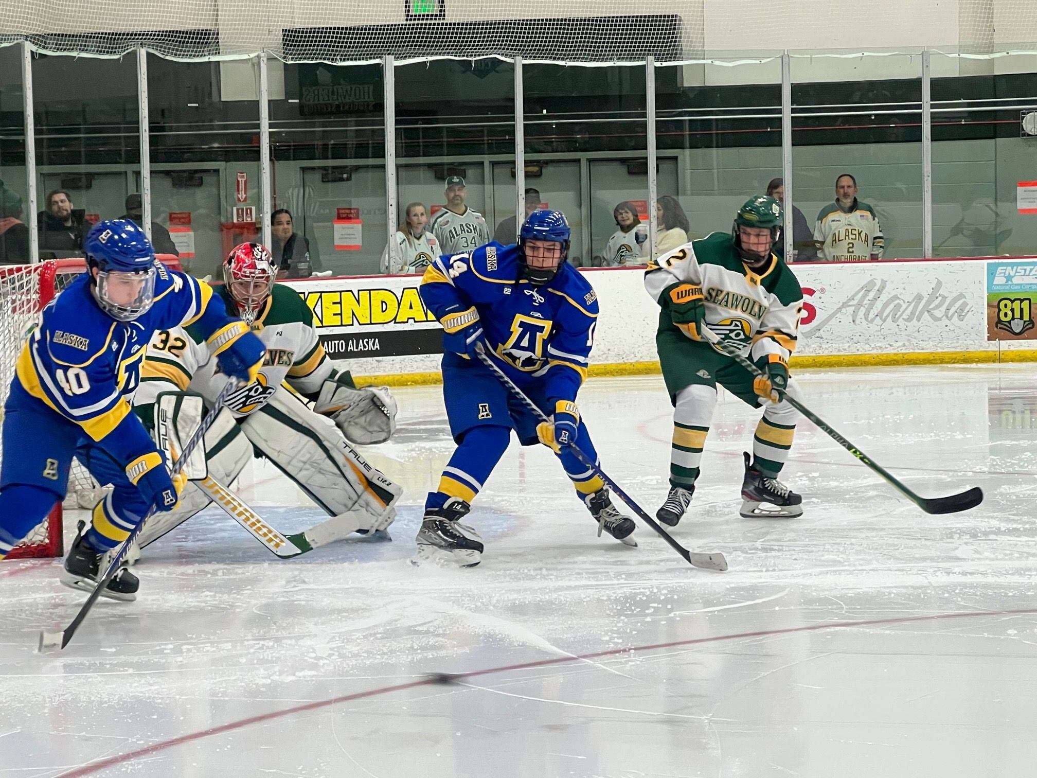 Hockey Heads South for Week Two of Alaska Airlines Governor's Cup -  University of Alaska Fairbanks Athletics