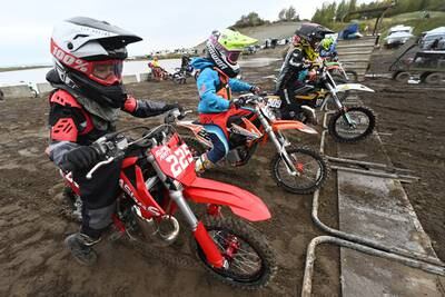 ‘I should give this a shot too’: Families race together at Kincaid Motocross Park